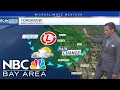 Bay Area forecast Rain chance stays
