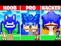 Lagu NOOB vs PRO vs HACKER Shin SONIC House Build Battle
