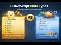 JavaScript Data Types Explained Primitive vs Non-Primitive Simple Clear