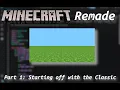 Recreating Minecraft In Python Part1 Starting with the classics