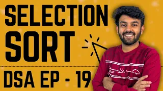 Selection Sort Algorithm Data Structures Algorithms Ep-19 DSA Mastery code io - Tamil