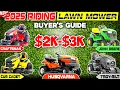 The BEST Riding Lawn Tractor Buyer s Guide 2k - 3k Plus Downloadable Spreadsheet