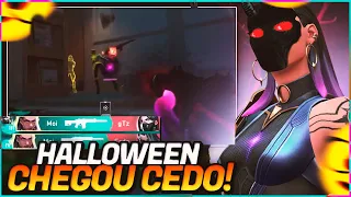 HALLOWEEN NO VALORANT! A REYNA BICHO PAPÃO VOLTOU NA PEARL!!