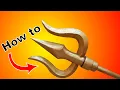 Download Lagu How to make Trishul || Trishul kaise banaye || Trishul
