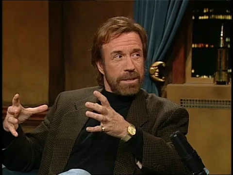 Download MP3 Chuck Norris' Classic Fight With Bruce Lee | Late Night with Conan O'Brien