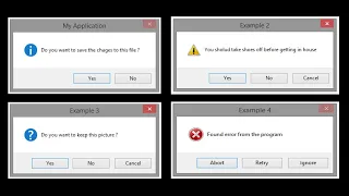 VB NET MessageBox and Button Control Property Method and Events