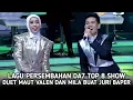 Studio Indosiar Bersorak Gembira!! Duet Romantis Valen Dan Mila Hipnotis Para Juri DA7 Di Top 8 Show