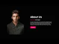 How To Create Responsive About Us Page Using HTML CSS