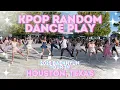 Download Lagu [KPOP IN PUBLIC] KPOP RANDOM DANCE PLAY at BAEKHYUN WORLD TOUR in Houston, Texas!