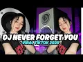 Lagu DJ NEVER FORGET YOU JEDAG JEDUG FULL BEAT 2025 VIRAL