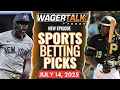 Download Lagu WagerTalk Today | Free Sports Picks | MLB Home Run Derby + All-Star Game Breakdown \u0026 Picks | July 14