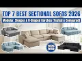 Top 7 Best Sectional Sofas 2026 - Modular Sleeper U-Shaped Couches Tested Compared