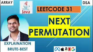 Next Permutation Explained LeetCode 31 Java Step-by-Step Solution