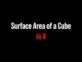 Surface Area of a Cube in 4 minutes - PreAlgebra