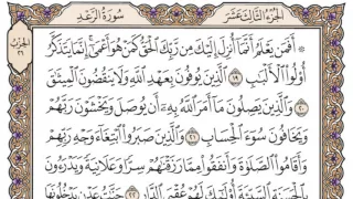 سورة الرعد محمد صديق المنشاوي 