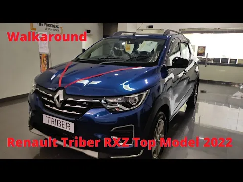 Renault Triber RXZ Top Model 2022 , Features, Interior and Exterior Review | walkaround