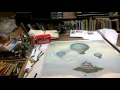 John Gall art studio
