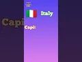 Flag Country Capital Currency of Italy Static GK General Knowledge