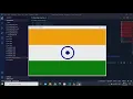 Python Turtle Indian Flag Whatsapp Status Patriotism