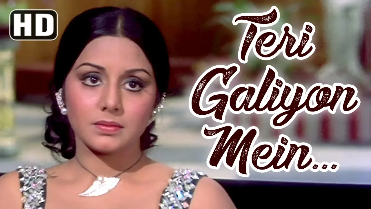 Teri Galiyon Mein Na Rakheinge | Hawas | Neetu Singh | Anil Dhawan | Mohammed Rafi Classic Songs