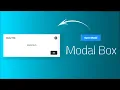 Making an animated medal box in js Modal training with html css js