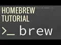 Homebrew Tutorial Simplify Software Installation on Mac Using This Package Manager