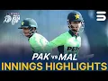Lagu 1st Innings Highlights | Malaysia U19 vs Pakistan U19 | Asia Cup Men's U19 | Match 2 | ZI1K