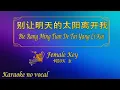 别让明天的太阳离开我 【卡拉OK (女)】《KTV KARAOKE》 - Bie Rang Ming Tian De Tai Yang Li Khai Wo (Female)