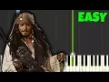 Download Lagu Pirates Of The Caribbean [Easy Piano Tutorial] (Synthesia/Sheet Music)