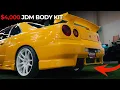 Our R34 GT-T Got an INSANE Body Kit From Japan