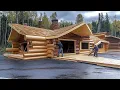 Download Lagu Familie van 7 Bouwt in 2 Jaar Geweldig BLOKHUT in Alaska | Begin tot Eind door @MontanaHaven
