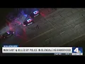 Man shot and killed by police in Glendale neighborhood