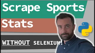 How to scrape SPORTS STATS websites with Python