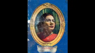 السيدة أم كلثوم ولد الهدى أحمد شوقي رياض السنباطي أسطوانة كايروفون 1946 