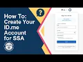 How to Create Your ID me Account with SSA