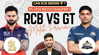 RCB vs GT | Match Prediction | IPL 2026 | QUALIFIER 1 | RCB vs GT Qualifier - | Cricket Prediction