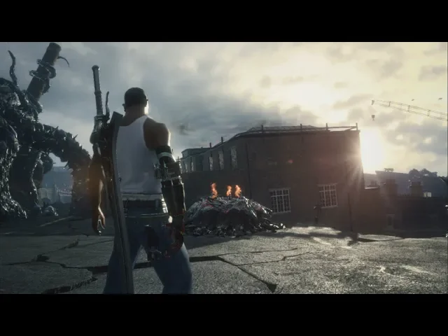 Devil May Cry 5 - CJ from GTA (mod Nero)