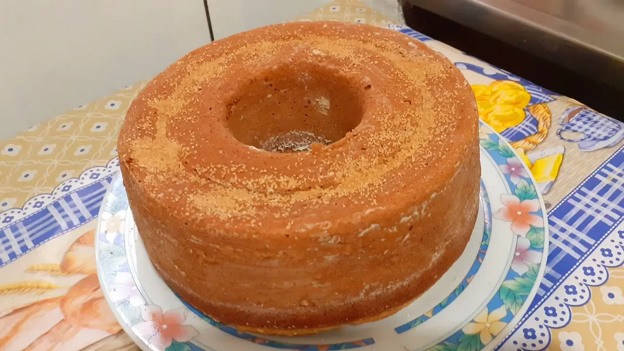TORTA RUSTICA DE BANANA - LEVE E CROCANTE