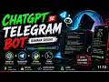 CHATGPT Se Telegram Bot Banana Seekho Python Termux Localhost Full Tutorial Al Bot 202622K