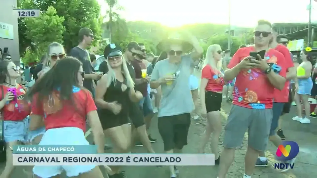 Carnaval Regional de Águas de Chapecó também é cancelado