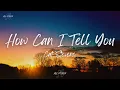 Cat Stevens - How Can I Tell You (Lyrics)