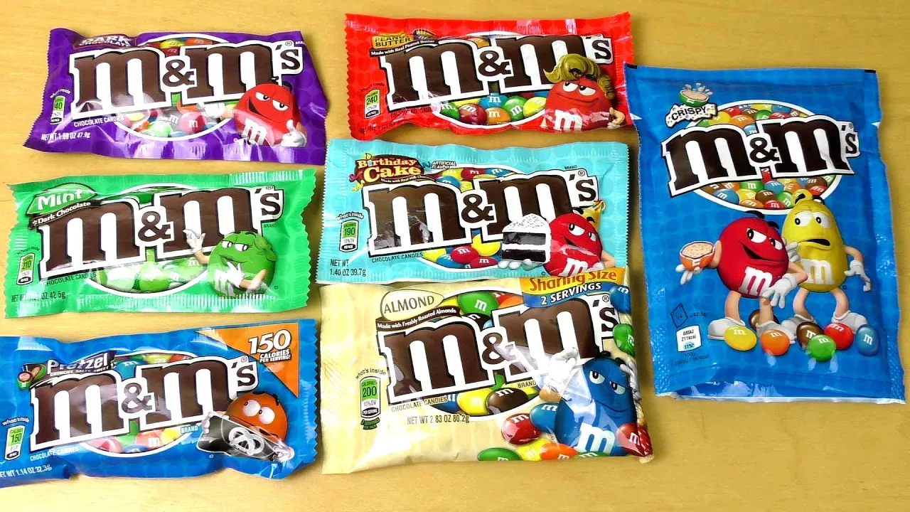 M&M's CHALLENGE!!