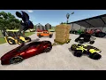 Rich Farmer Buys New Cars and Tractors for the Farm Farming Simulator 25