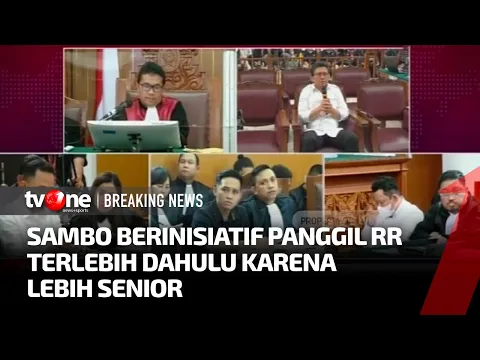 Hakim Tanya Alasan Ferdy Sambo Panggil Ricky Rizal dan Bharada E