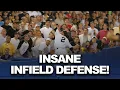 WILD infield plays that get better and better