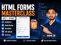 HTML Forms Tutorial 6 Complete Form Attributes Validation Radio Button Checkbox File Upload