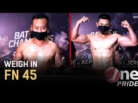 Lightweight: Frisno Tumilar vs Viky Yulianto | Weigh In Fight Night 45