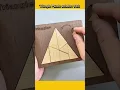 triangle puzzle solution trick
