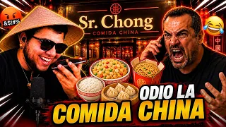 EL RESTAURANTE DEL SEÑOR CHONG (Broma Telefónica)