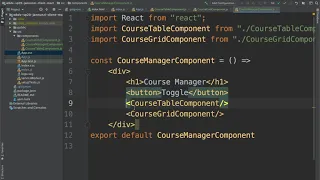 Hiding and Showing React JS Components with Inline Boolean Expressions cs4550 w4 1 4070